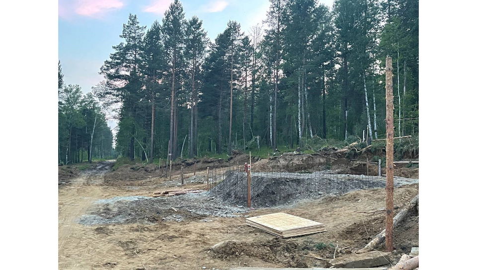 строительство поселка Соколики