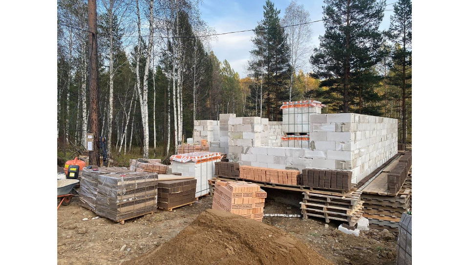 строительство поселка Соколики