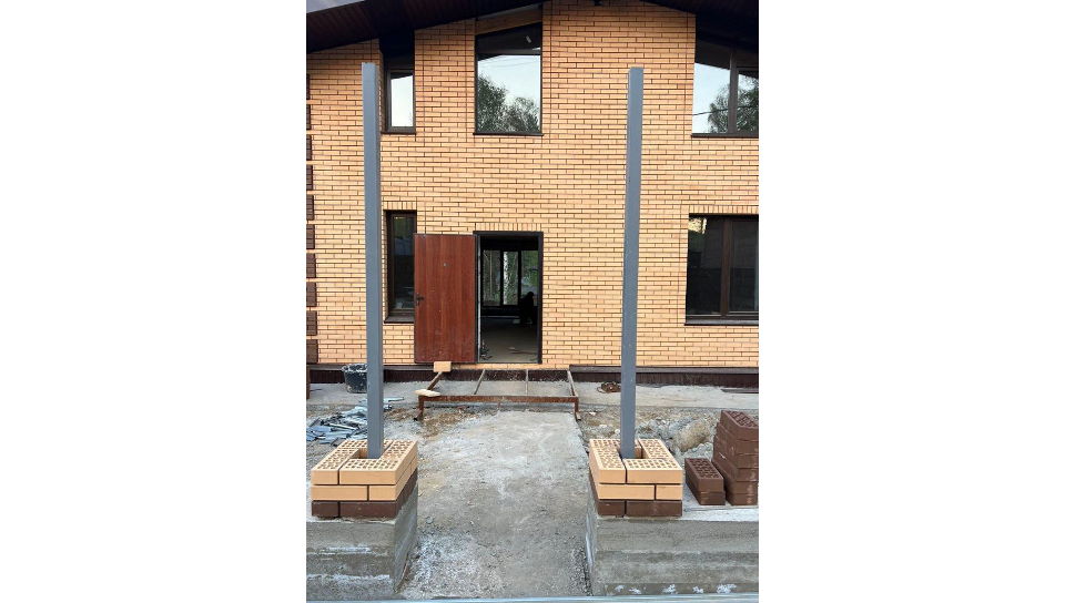 строительство поселка Соколики