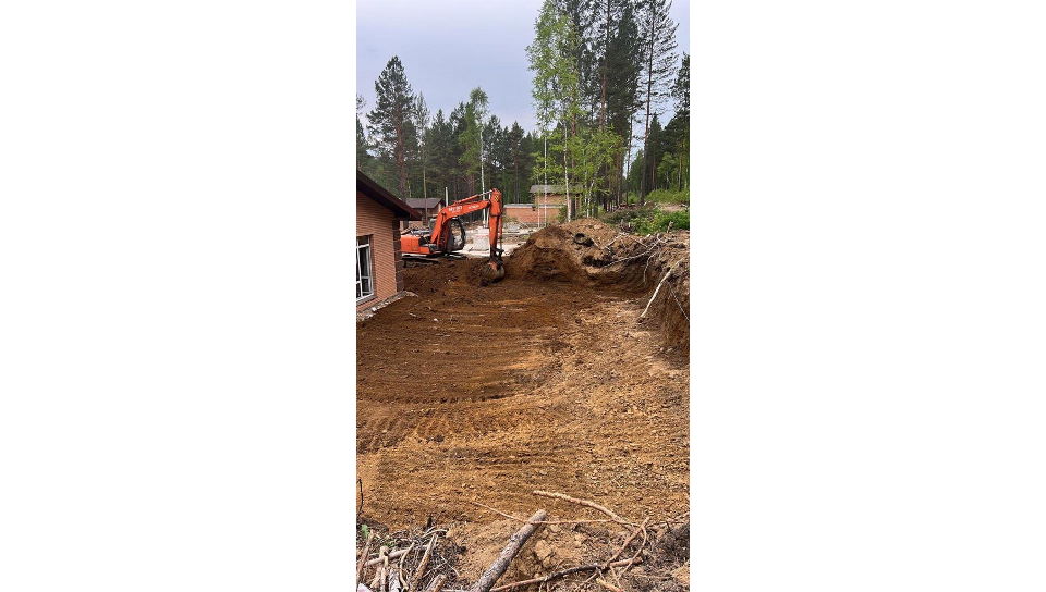 строительство поселка Соколики