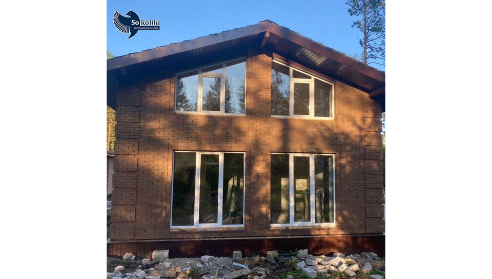 строительство поселка Соколики