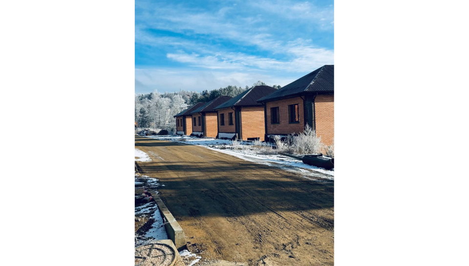 строительство поселка Соколики